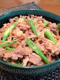 牛焼肉丼-レシピのメイン写真