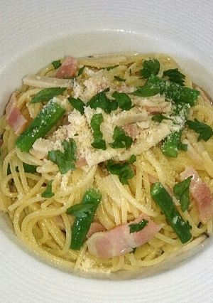 激ウマ！ベーコンの柚子こしょうパスタ-レシピのメイン写真