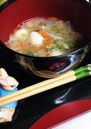 美味しい！昔風味のだんご汁-レシピのメイン写真
