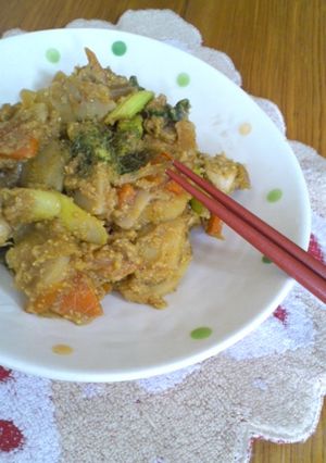 おからと野菜の具沢山カレー炒め-レシピのメイン写真
