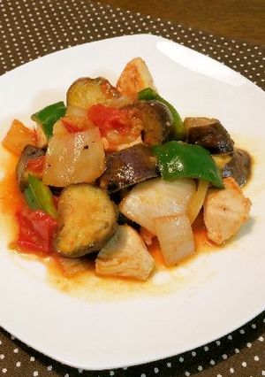 チキンのラタトゥイユ-レシピのメイン写真
