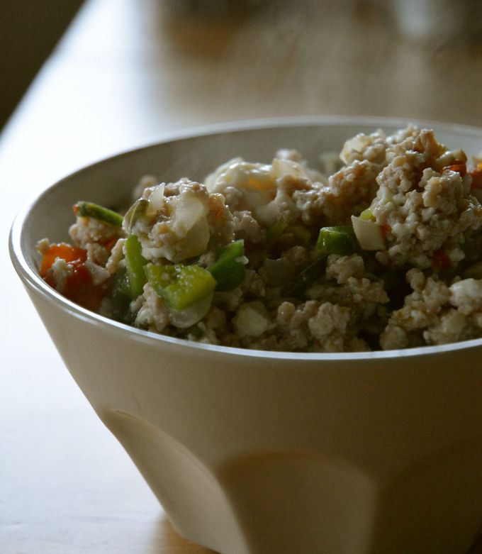 冷蔵庫の整理に☆野菜たっぷりマーボー丼-レシピのメイン写真