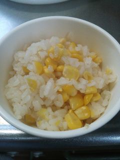 とうもろこしの炊き込みごはん-レシピのメイン写真