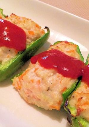 ピーマンのオーブン焼き-レシピのメイン写真