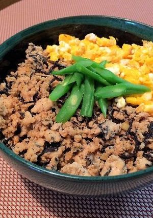 そぼろ丼-レシピのメイン写真