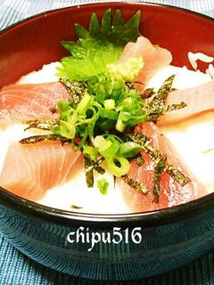 超簡単5分 子供が喜ぶ!山かけ丼-レシピのメイン写真