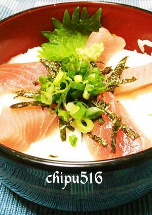 超簡単5分　子供が喜ぶ！山かけ丼-レシピのメイン写真