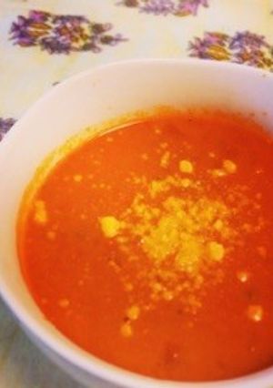 トマトとチーズのスープ（トルコ）-レシピのメイン写真