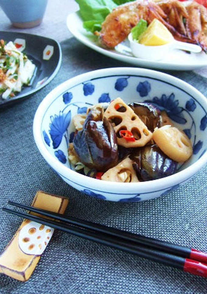 茄子と蓮根の中華風南蛮漬け！-レシピのメイン写真