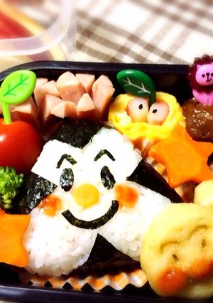 幼稚園キャラ弁＊おむすびまん 簡単-レシピのメイン写真