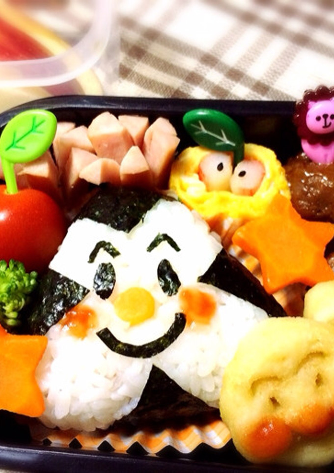 幼稚園キャラ弁＊おむすびまん 簡単-レシピのメイン写真