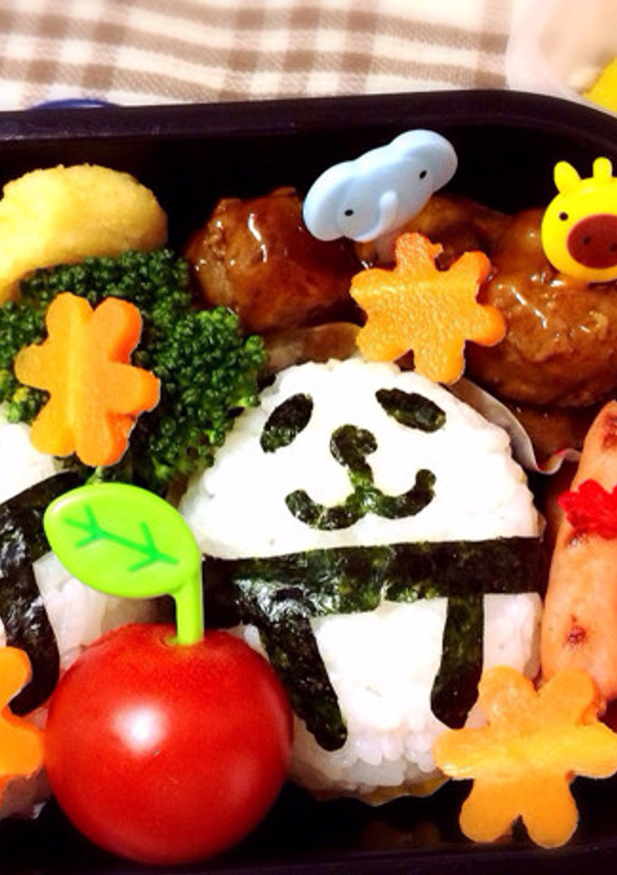 幼稚園キャラ弁＊パンダ 簡単-レシピのメイン写真