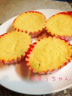レンジで簡単♡おからのカップケーキ-レシピのメイン写真
