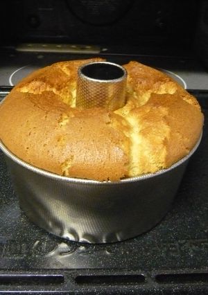全卵♪失敗なしの簡単シフォンケーキ-レシピのメイン写真