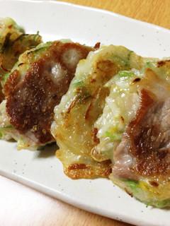 もやしと豚肉のモチモチ焼き-レシピのメイン写真