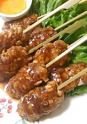 レンコン豚肉つくね☆シャキシャキ食感♪-レシピのメイン写真