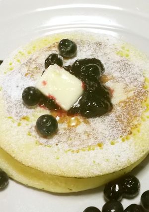 ヨーグルトパンケーキ（水分はヨーグルト）-レシピのメイン写真