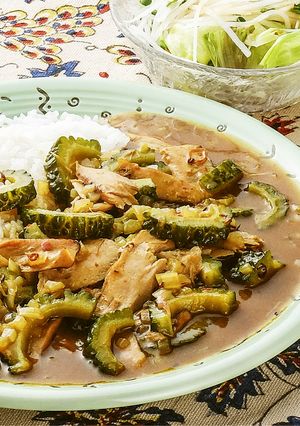 シーチキンとゴーヤのカレー-レシピのメイン写真