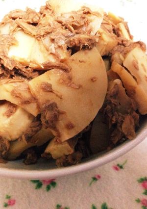 手間なし簡単☆たけのこのツナ煮-レシピのメイン写真