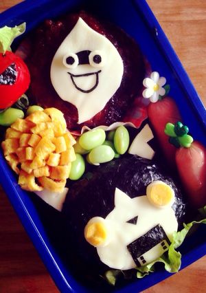 妖怪ウォッチ✳︎ロボニャン キャラ弁-レシピのメイン写真