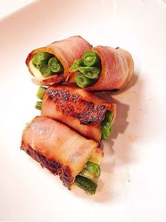 お弁当に☆インゲンとチーズのベーコン巻き-レシピのメイン写真