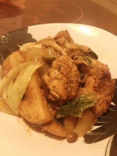 鶏肉のスタミナカレー炒め-レシピのメイン写真