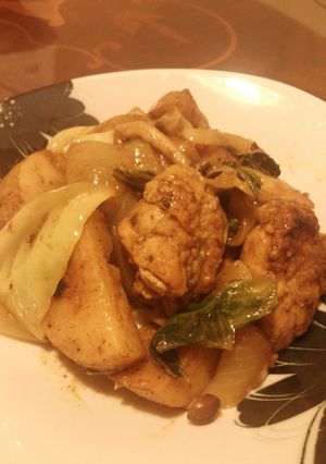 鶏肉のスタミナカレー炒め-レシピのメイン写真