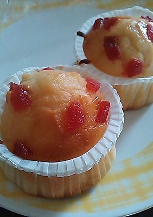 ヨーグルトdeカップケーキ-レシピのメイン写真