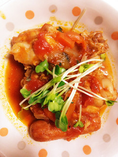 チキンのトマト煮-レシピのメイン写真