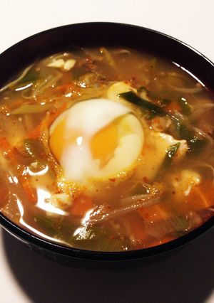 辛うま♡具だくさん韓国スープ-レシピのメイン写真