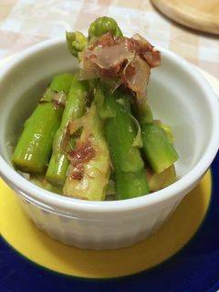 さっぱりアスパラのおひたし-レシピのメイン写真