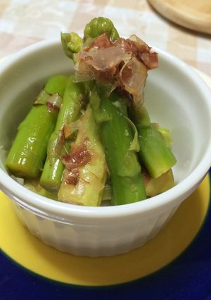 さっぱりアスパラのおひたし-レシピのメイン写真
