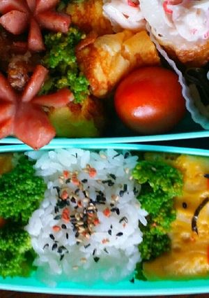 ☆キャラ弁☆ミニオン♪オムライス。-レシピのメイン写真