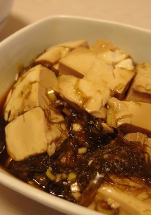 プレミアムな冷奴！豆腐のがごめとろろ漬け-レシピのメイン写真