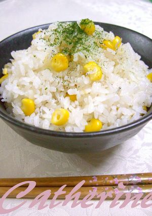 ★ ちりめんじゃことコーンのご飯 ★-レシピのメイン写真