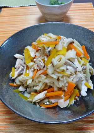 うま味三昧の切干大根の煮物-レシピのメイン写真