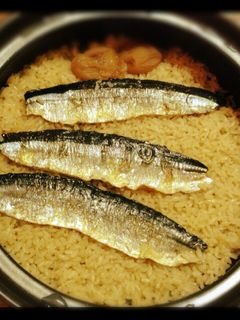 覚書 さんまの炊き込みご飯-レシピのメイン写真