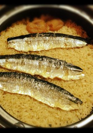 覚書 さんまの炊き込みご飯-レシピのメイン写真
