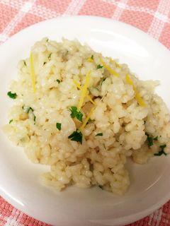 爽やか☆サッパリ☆レモンリゾット-レシピのメイン写真