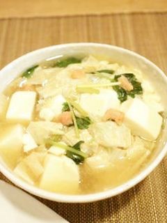 豆腐と生湯葉のあんかけ丼-レシピのメイン写真