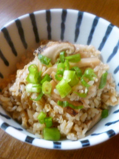 土鍋松茸ご飯♪-レシピのメイン写真