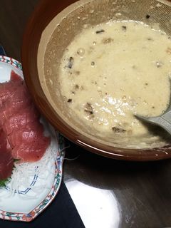 とろろ汁でとろろご飯【自然薯】-レシピのメイン写真