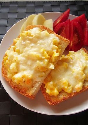 タルタル好きに捧ぐ★ゆで卵チーズトースト-レシピのメイン写真