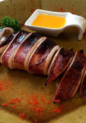 屋台のイカ焼き〜-レシピのメイン写真