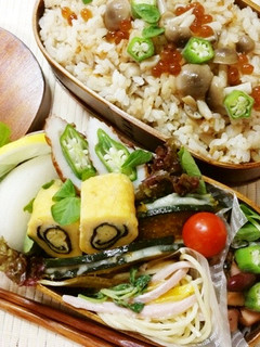 いくらご飯のお弁当-レシピのメイン写真