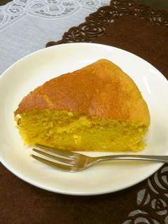 かぼちゃのスフレチーズケーキ-レシピのメイン写真