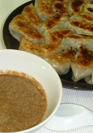 胡麻ゴマ大好き♪うちの餃子のたれ-レシピのメイン写真