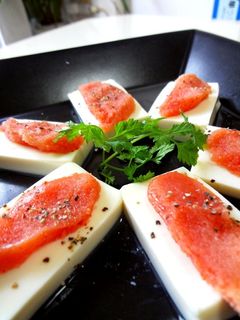 レンジで簡単♪明太温豆腐-レシピのメイン写真