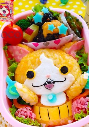 キャラ弁♡妖怪ウォッチ☆立体ジバニャン-レシピのメイン写真