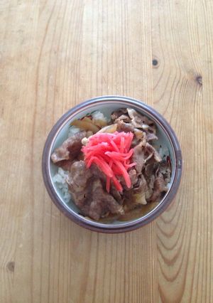 牛丼-レシピのメイン写真